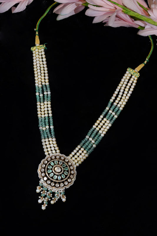 18K Pearl Dori Opaline Aura Choker