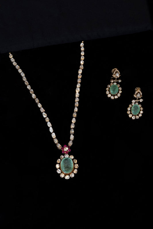 18K Ruby Vermilion Ascend Necklace