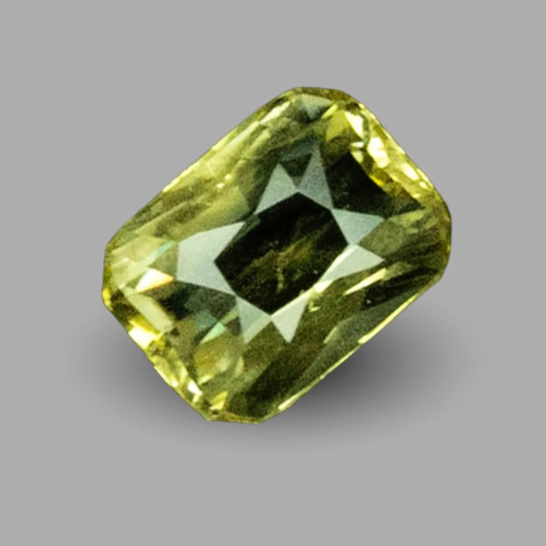 Natural Yellow Sapphire Octagonal Mixed Cut - 3.05 Carats
