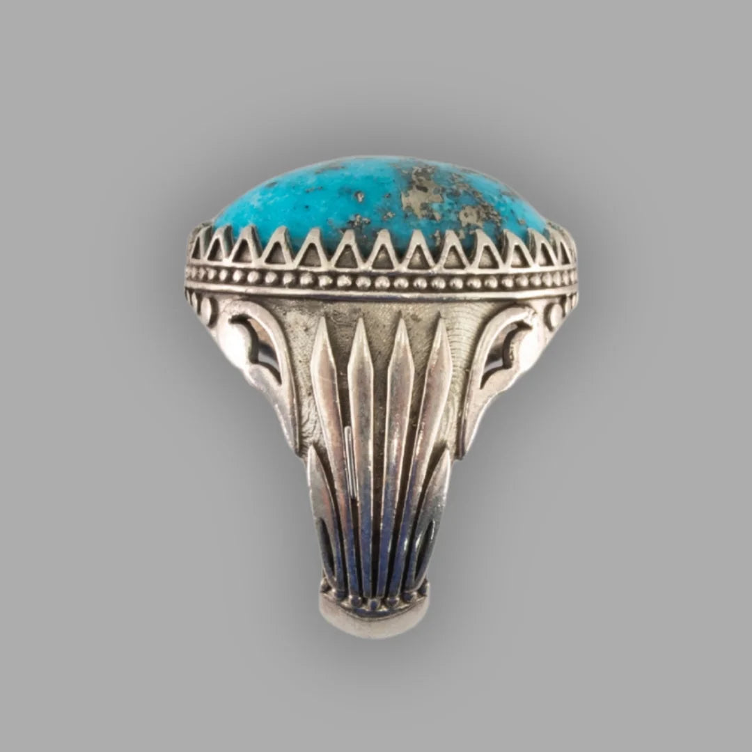 Feroza (Turquoise) 925 Italian Silver Premium Ring