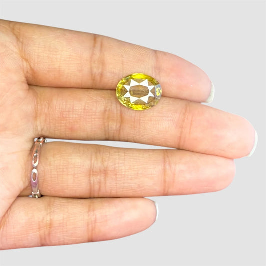 Natural Alexandrite Oval Mixed Cut - 5.41 Carats