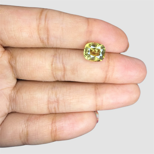 Natural Alexandrite Rectangular Cushion Mixed Cut - 3.11 Carats