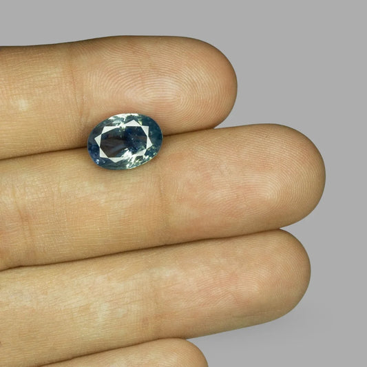 Natural Bi-Color Sapphire (Pitambari) Oval Mixed Cut - 5.33 Carats