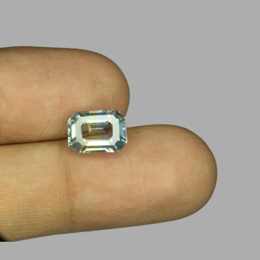 Natural Bi-Color Sapphire (Pitambari) Octagonal Step Cut - 4.70 Carats