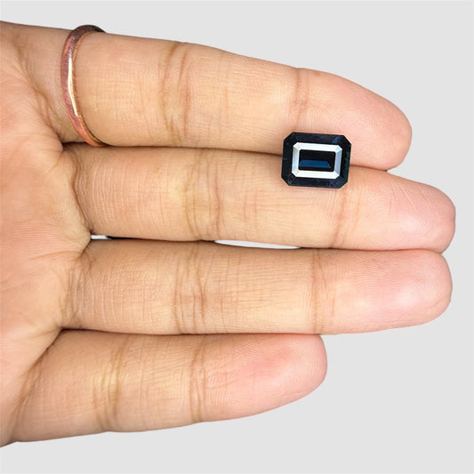 Natural Blue Sapphire Rectangle Facets - 4.810 Carats