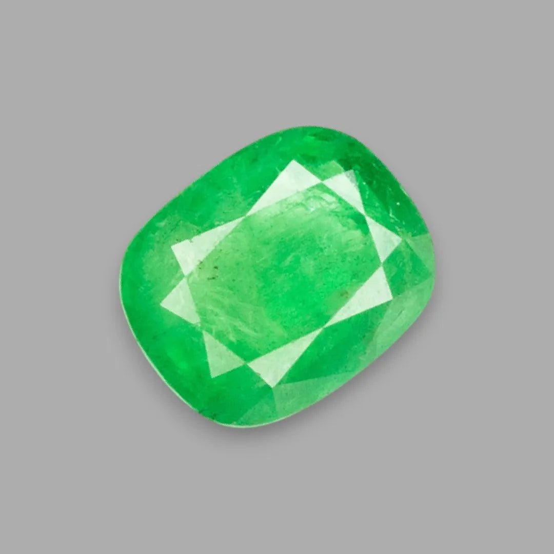Natural Emerald Cushion Mixed Cut - 10.03 Carats