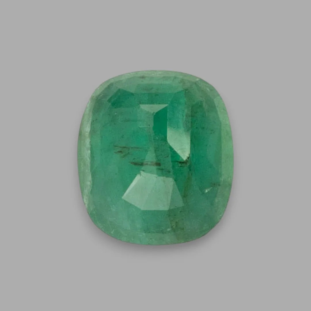 Natural Emerald Cushion Mixed Cut - 10.11 Carats