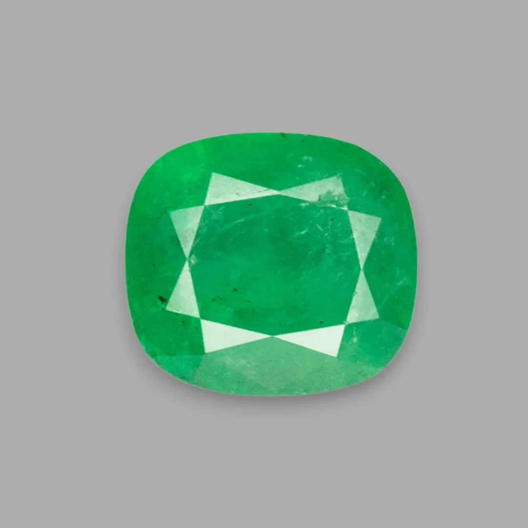 Natural Emerald Cushion Mixed Cut - 10.28 Carats