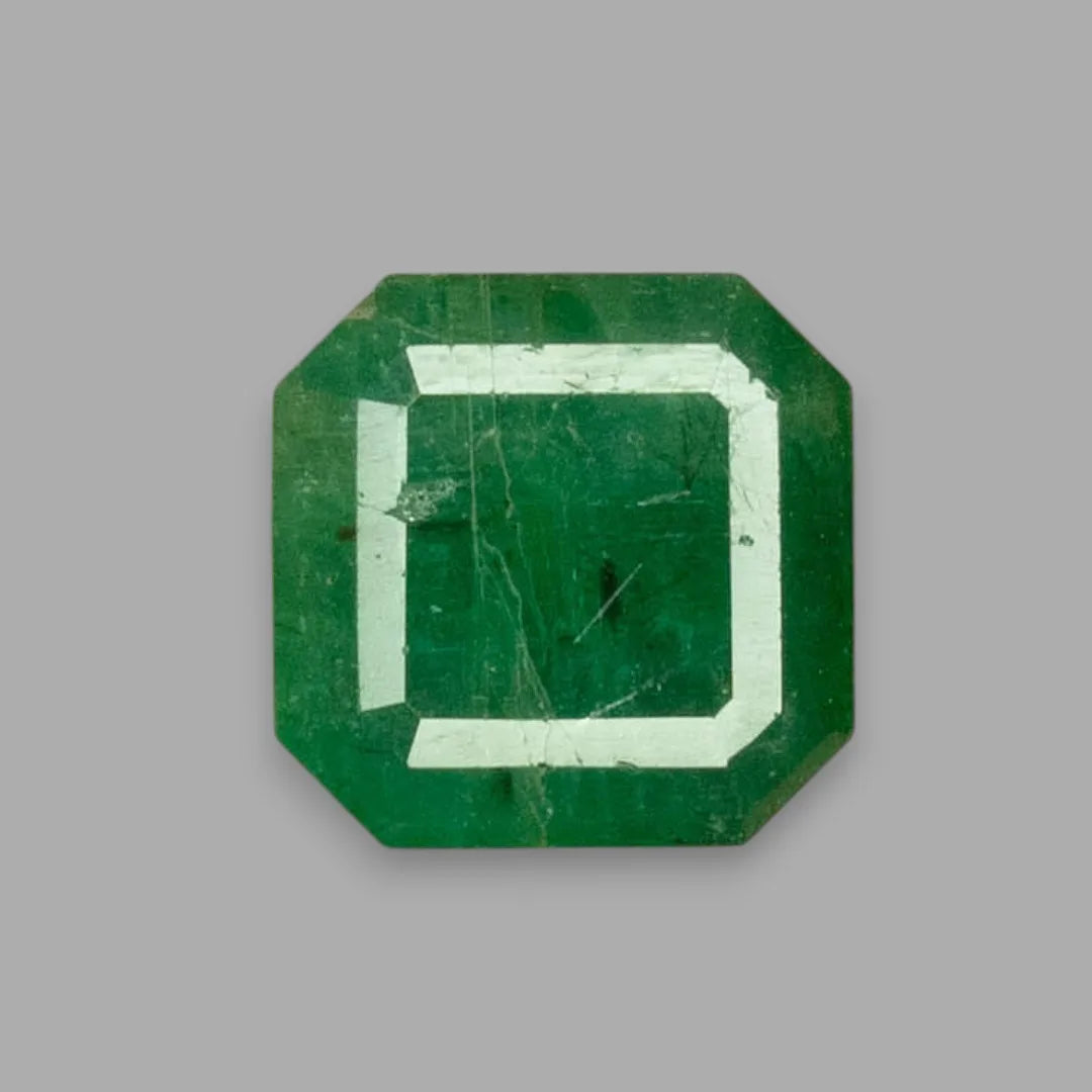 Natural Emerald Square Emerald Cut - 10.45 Carats
