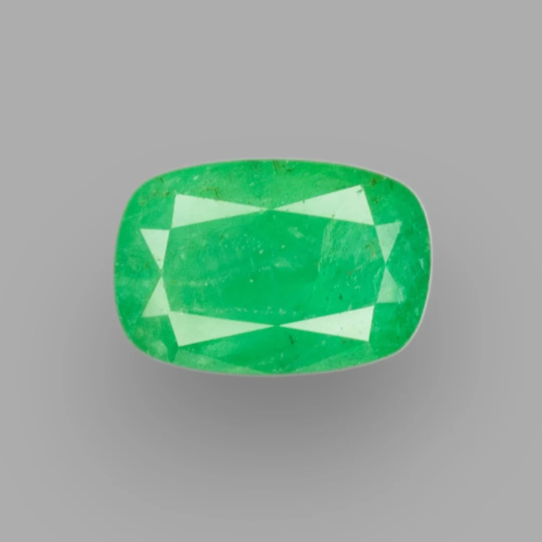 Natural Emerald Cushion Mixed Cut - 10.91 Carats