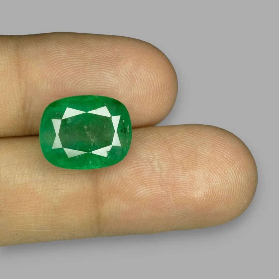 Natural Emerald Cushion Mixed Cut - 11.67 Carats