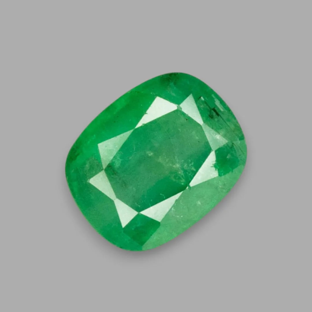 Natural Emerald Cushion Mixed Cut - 11.67 Carats