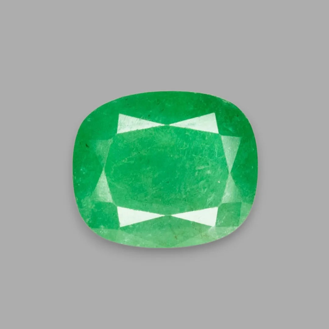 Natural Emerald Cushion Mixed Cut - 13.99 Carats