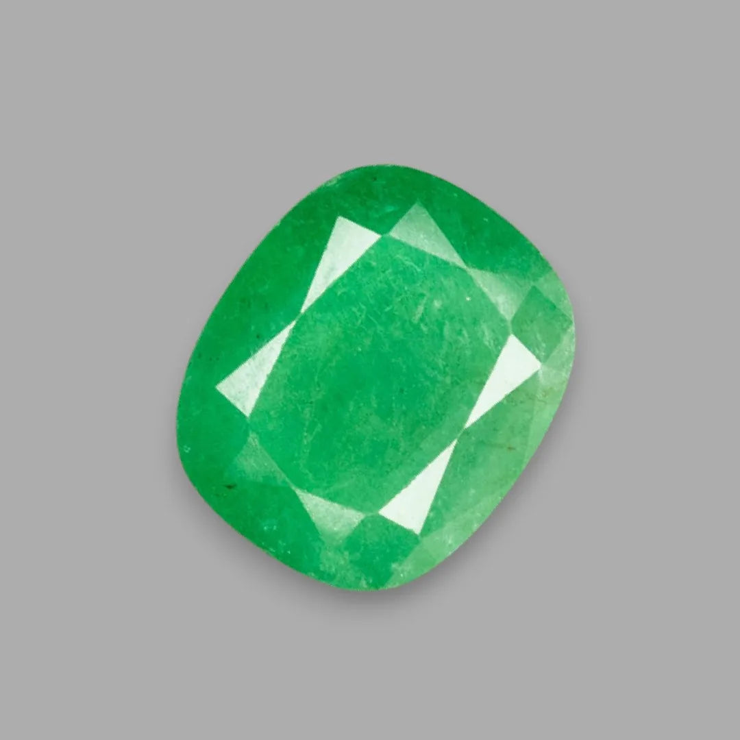 Natural Emerald Cushion Mixed Cut - 13.99 Carats