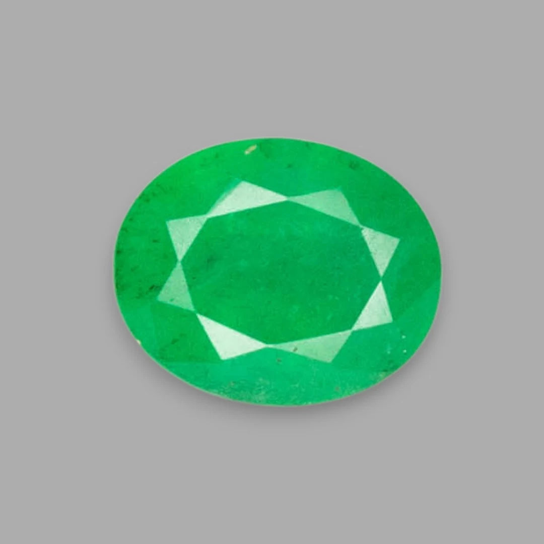 Natural Emerald Oval Mixed Cut - 4.17 Carats