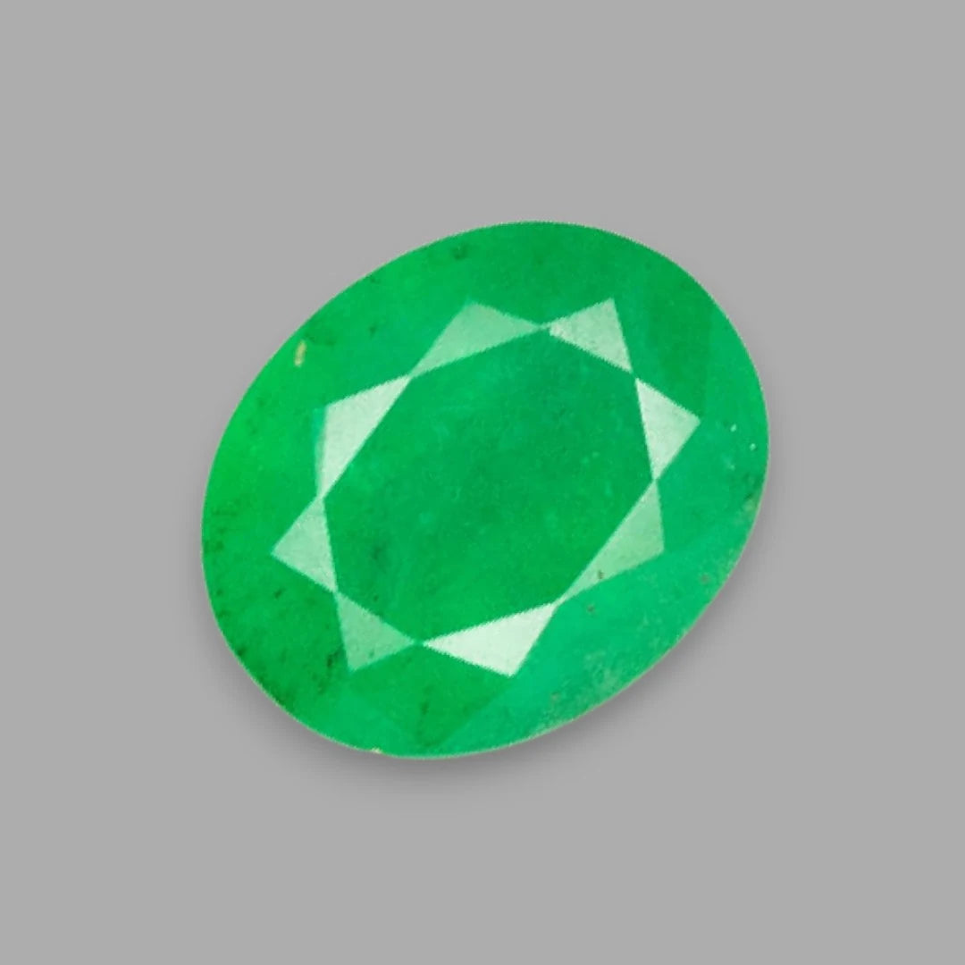 Natural Emerald Oval Mixed Cut - 4.17 Carats