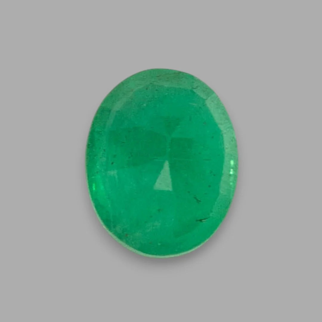 Natural Emerald Oval Mixed Cut - 4.17 Carats