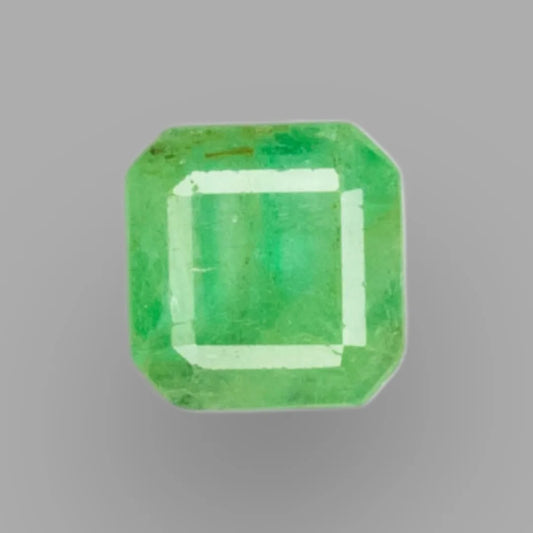 Natural Emerald Square Emerald Cut - 4.33 Carats