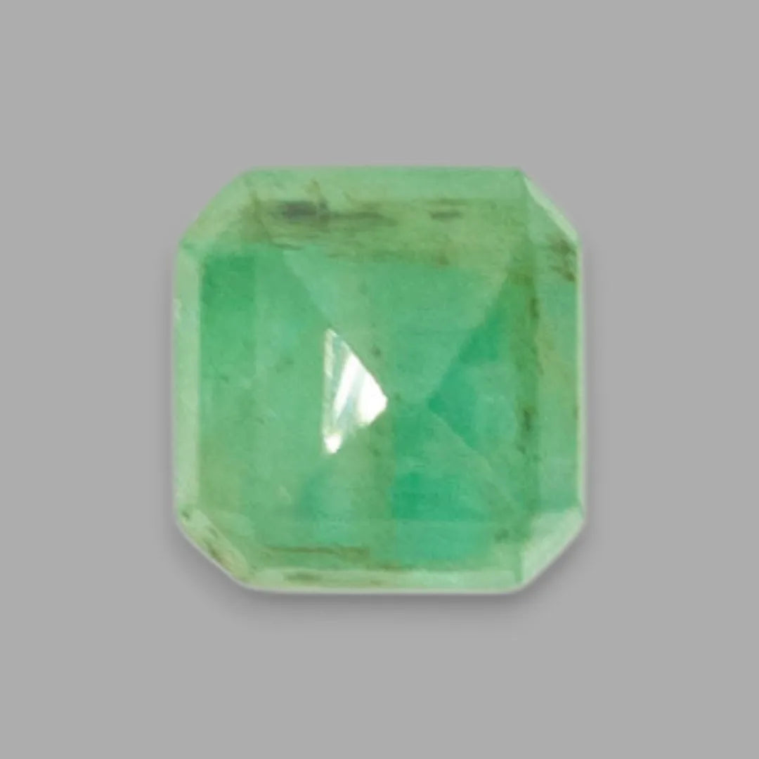 Natural Emerald Square Emerald Cut - 4.33 Carats