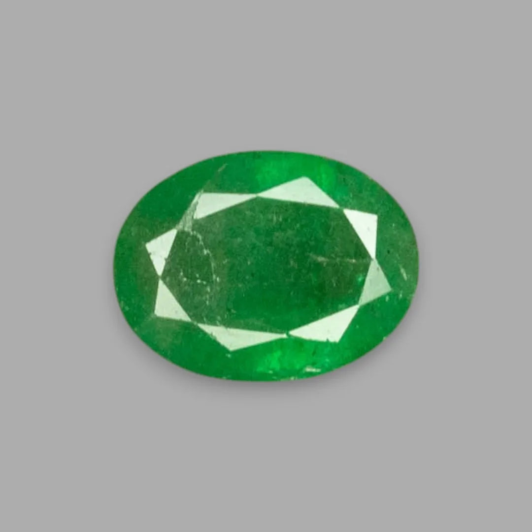 Natural Emerald Oval Mixed Cut - 4.40 Carats