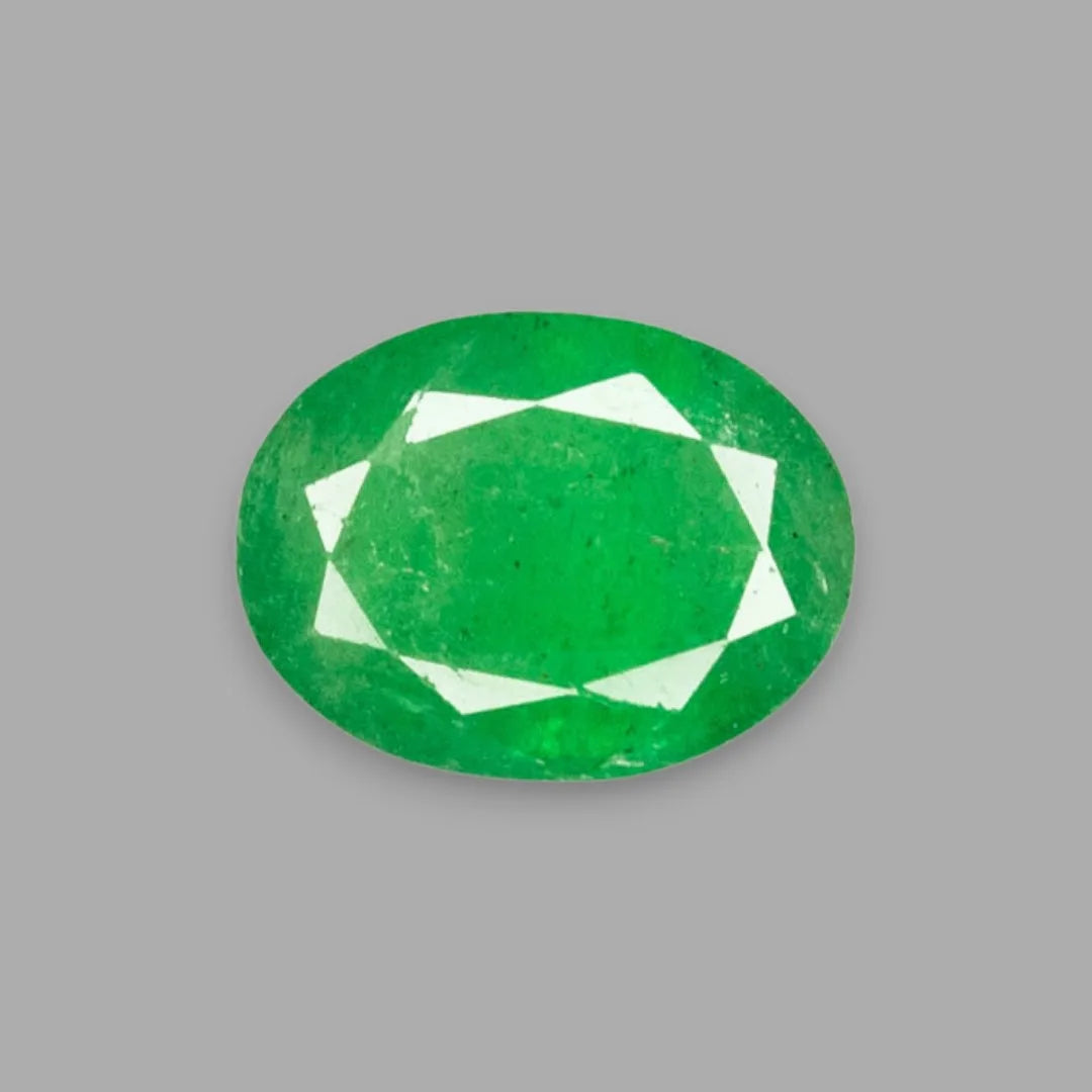 Natural Emerald Oval Mixed Cut - 4.40 Carats