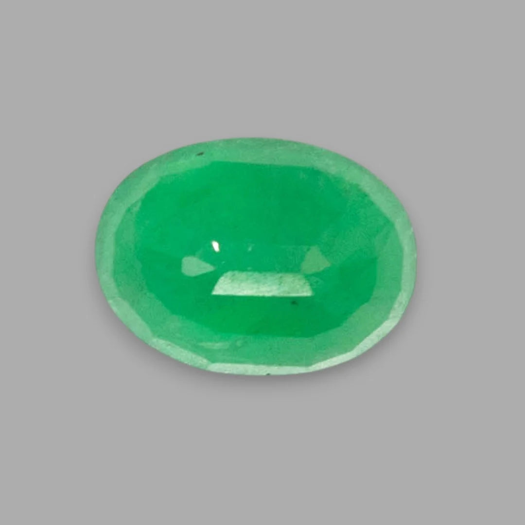 Natural Emerald Oval Mixed Cut - 6.03 Carats