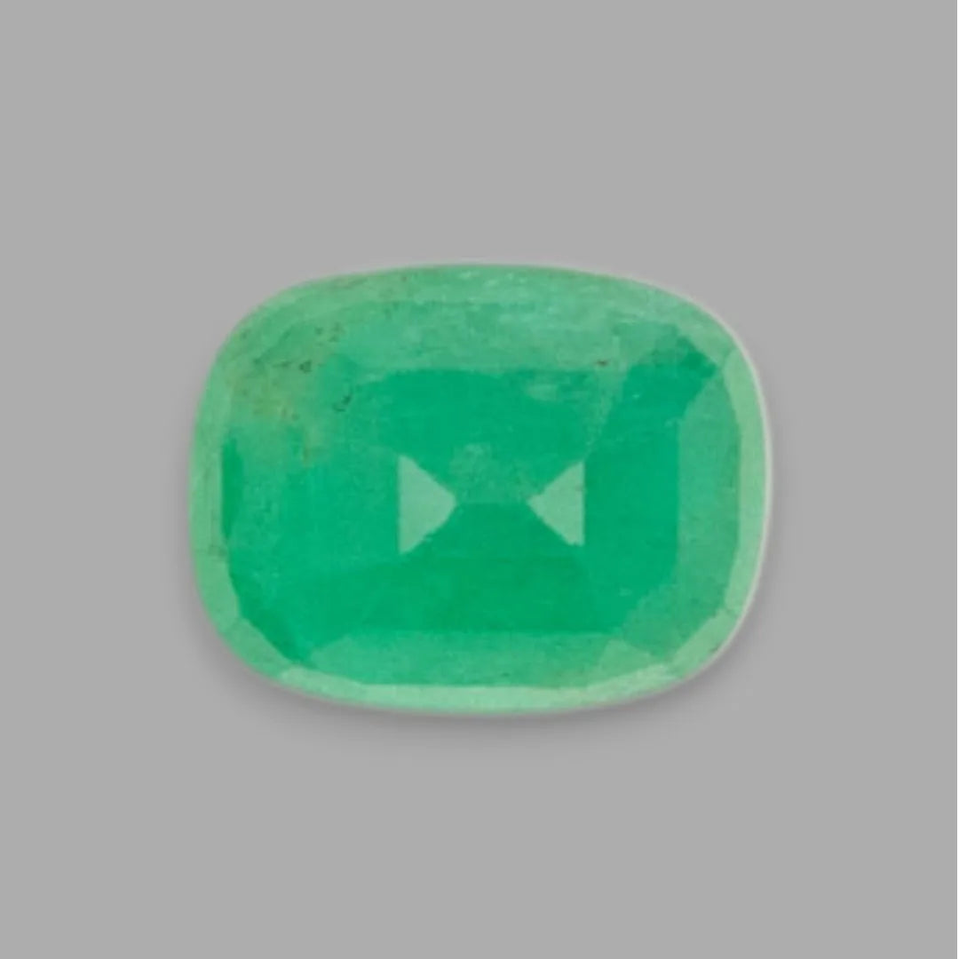 Natural Emerald Cushion Mixed Cut - 4.51 Carats