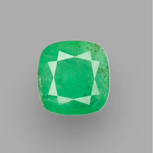 Natural Emerald Cushion Mixed Cut - 9.44 Carats