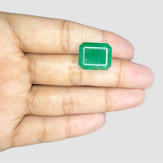 Natural Emerald - Emerald Cut - 10.92 Carats