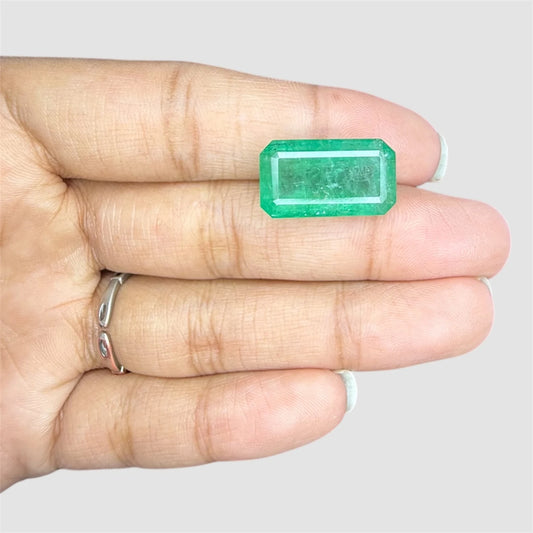 Natural Emerald - Emerald Cut - 11.49 Carats