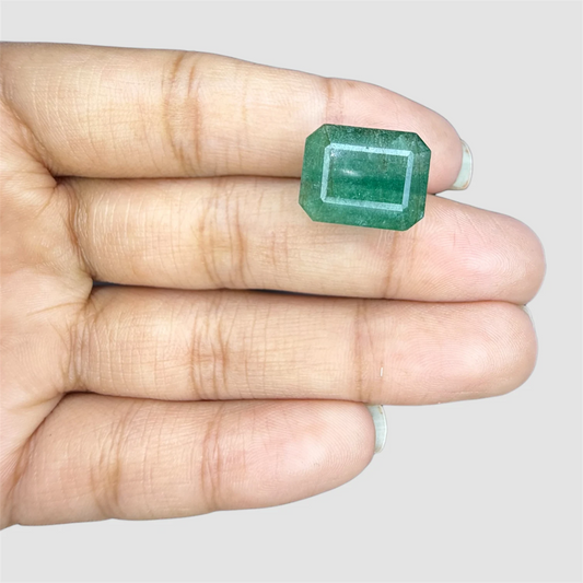Natural Emerald - Emerald Cut - 12.68 Carats