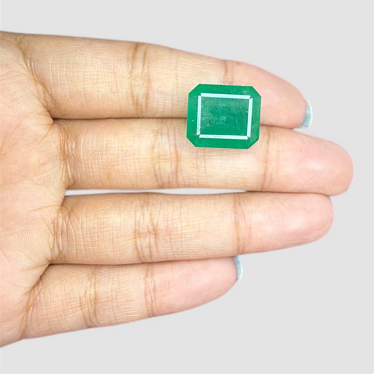 Natural Emerald - Emerald Cut - 12.88 Carats