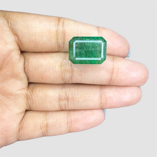 Natural Emerald - Emerald Cut - 15.67 Carats