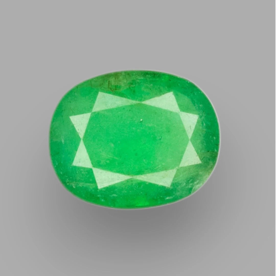 Natural Emerald Oval Mixed Cut - 10.48 Carats