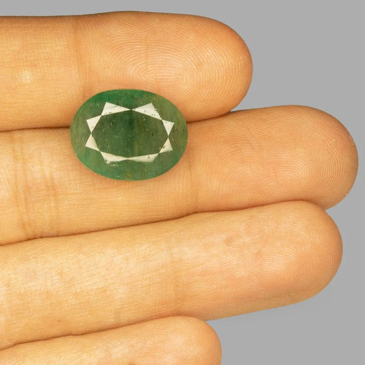 Natural Emerald Oval Mixed Cut - 11.85 Carats