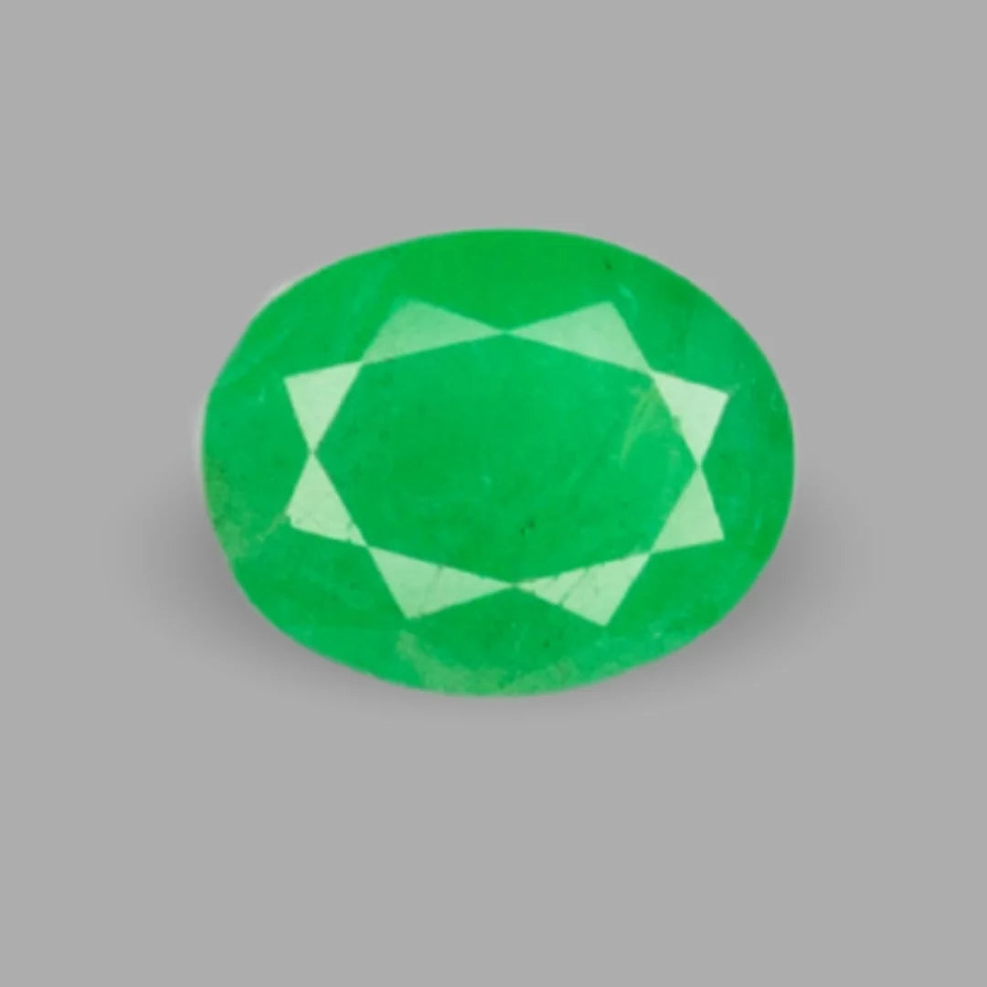 Natural Emerald Oval Mixed Cut - 4.27 Carat