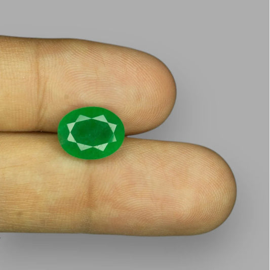 Natural Emerald Oval Mixed Cut - 4.27 Carat