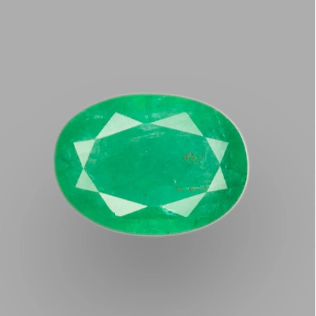 Natural Emerald Oval Mixed Cut - 4.76 Carats
