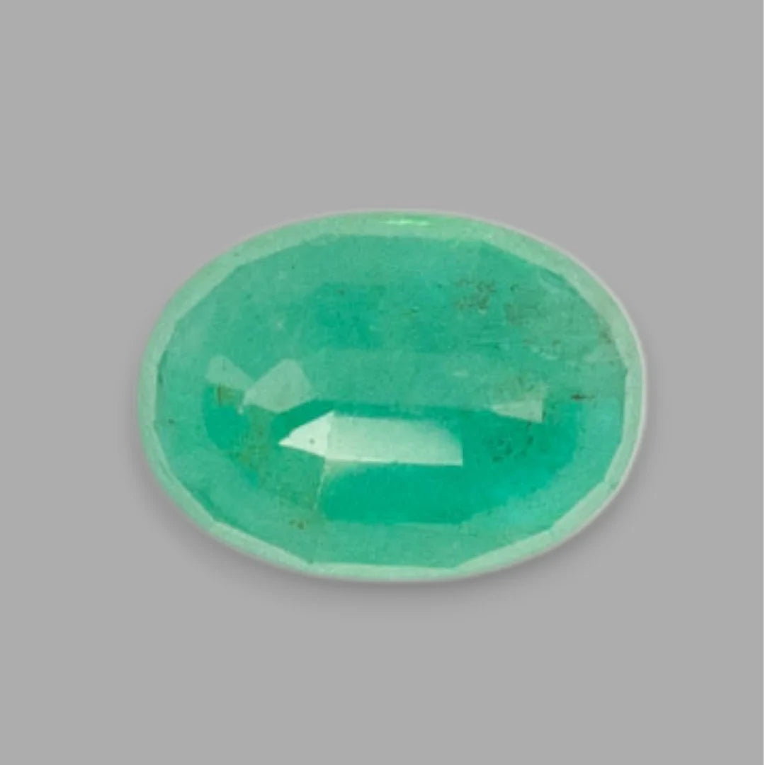 Natural Emerald Oval Mixed Cut - 4.76 Carats