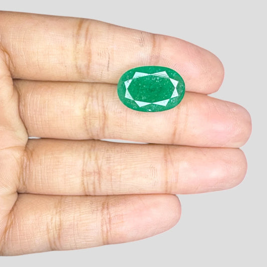 Natural Emerald Oval Mixed Cut - 8.43 Carats