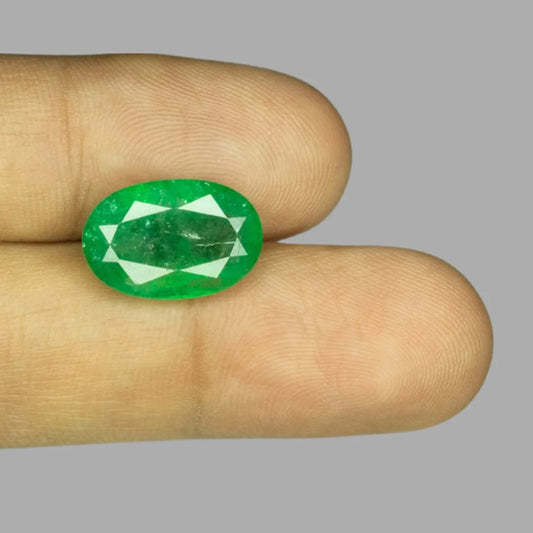 Natural Emerald Oval Mixed Cut - 8.46 Carats