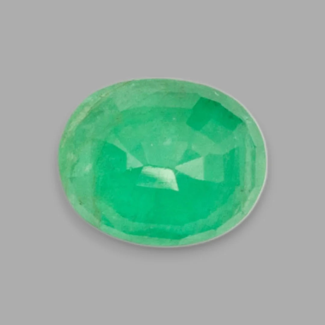 Natural Emerald Oval Mixed Cut - 8.89 Carats