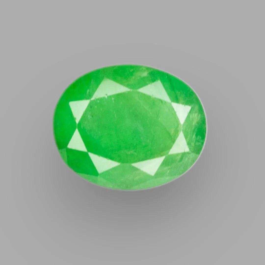 Natural Emerald Oval Mixed Cut - 9.43 Carats