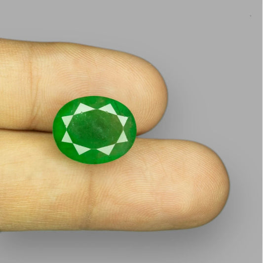 Natural Emerald Oval Mixed Cut - 9.43 Carats