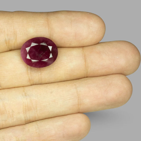 Natural Ruby Oval Mixed Cut - 13.68 Carats