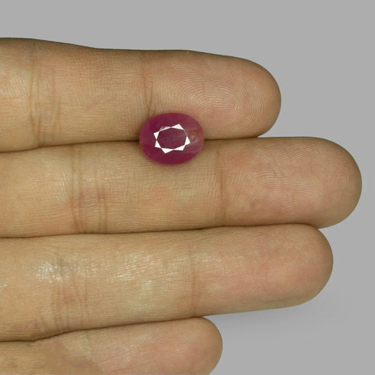 Natural Ruby Oval Mixed Cut - 5.69 Carats