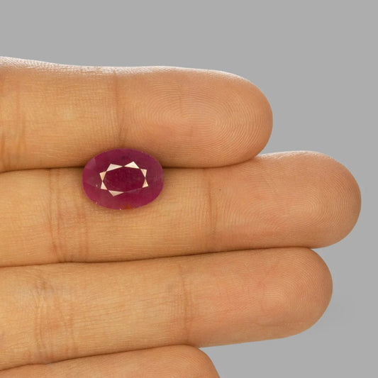 Natural Ruby Oval Mixed Cut - 6.81 Carats