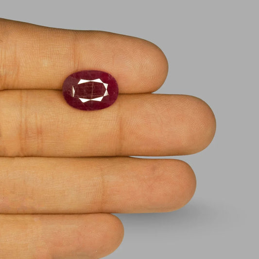 Natural Ruby Oval Mixed Cut - 8.72 Carats