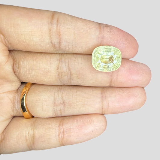 Natural Yellow Sapphire Cushion Mixed Cut - 10.35 Carats