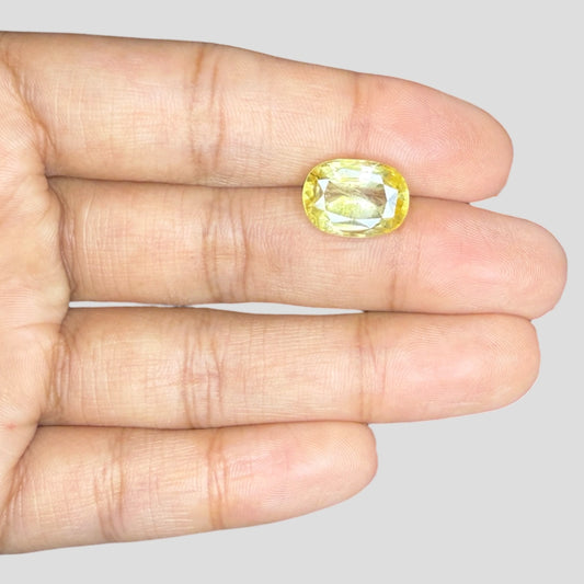 Natural Yellow Sapphire Cushion Mixed Cut - 7.93 Carats